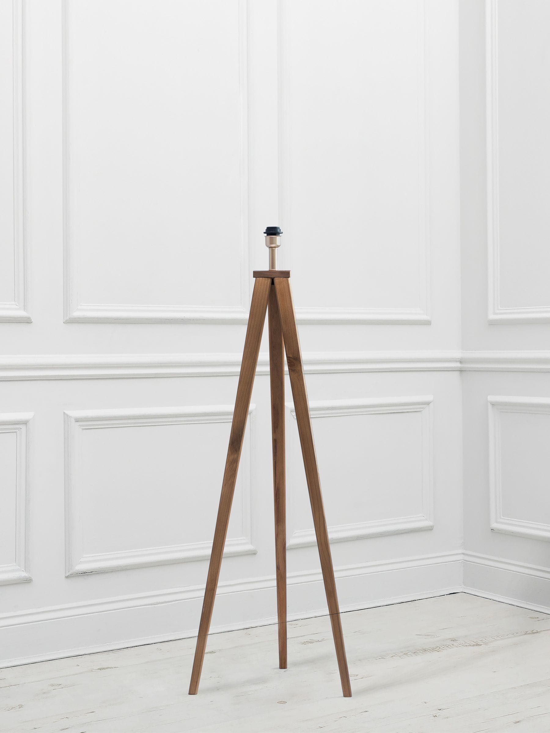 Voyage Maison Aratus wooden floor lamp base, imported from the UK