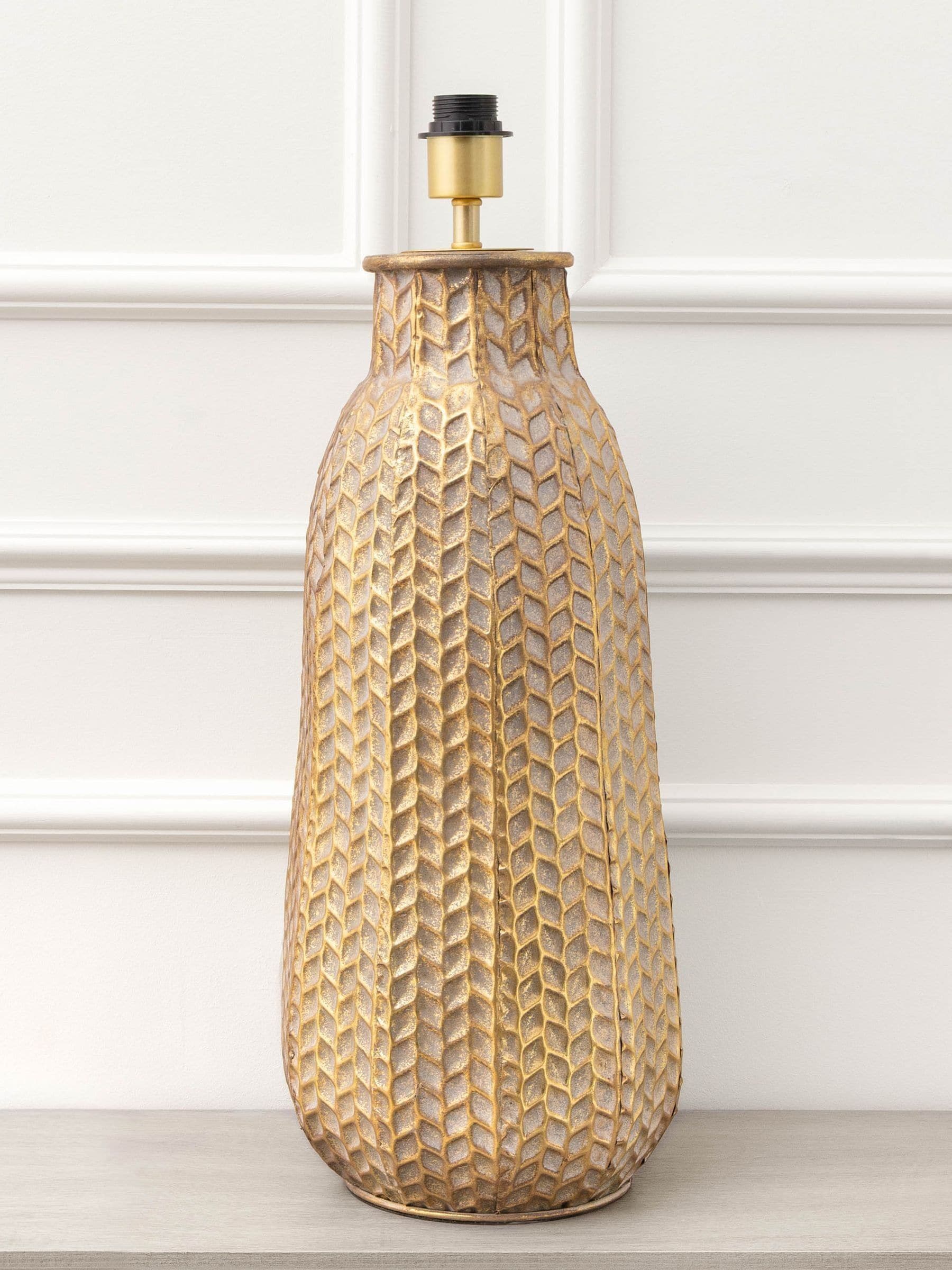Voyage Maison gold table lamp base 60cm, imported from the UK