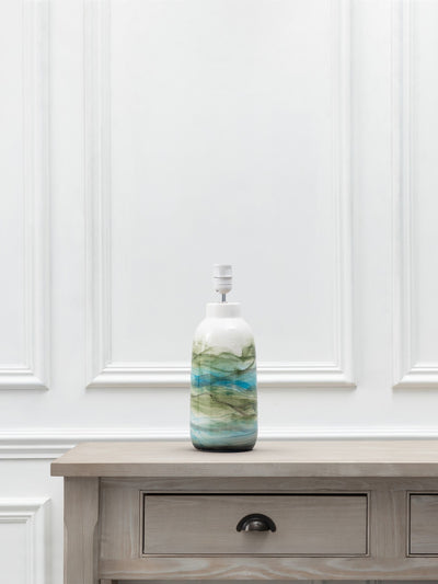 Next Voyage Maison Mineral Javary Ceramic Glazed Table Lamp- Buy online at McGrocer