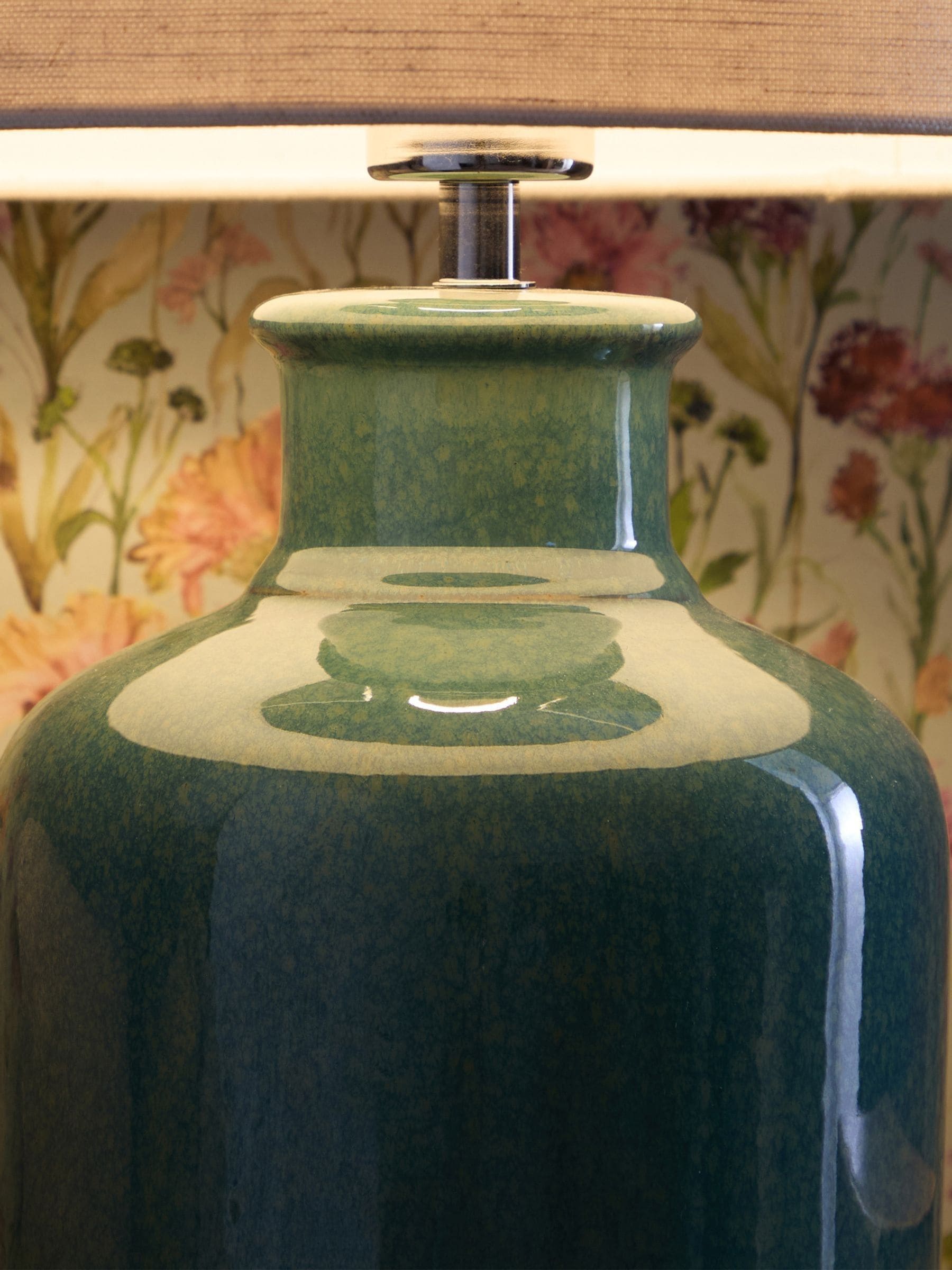 Voyage Maison Aqua Elspeth table lamp base 49cm, imported from the UK