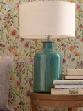Voyage Maison Aqua Elspeth table lamp base 49cm, imported from the UK