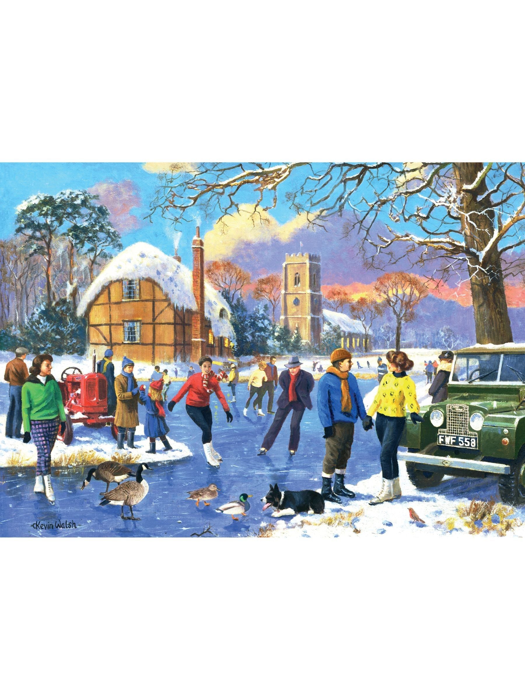 Kidikraft Christmas Nostalgia jigsaw puzzle 1000 pieces (British brand)