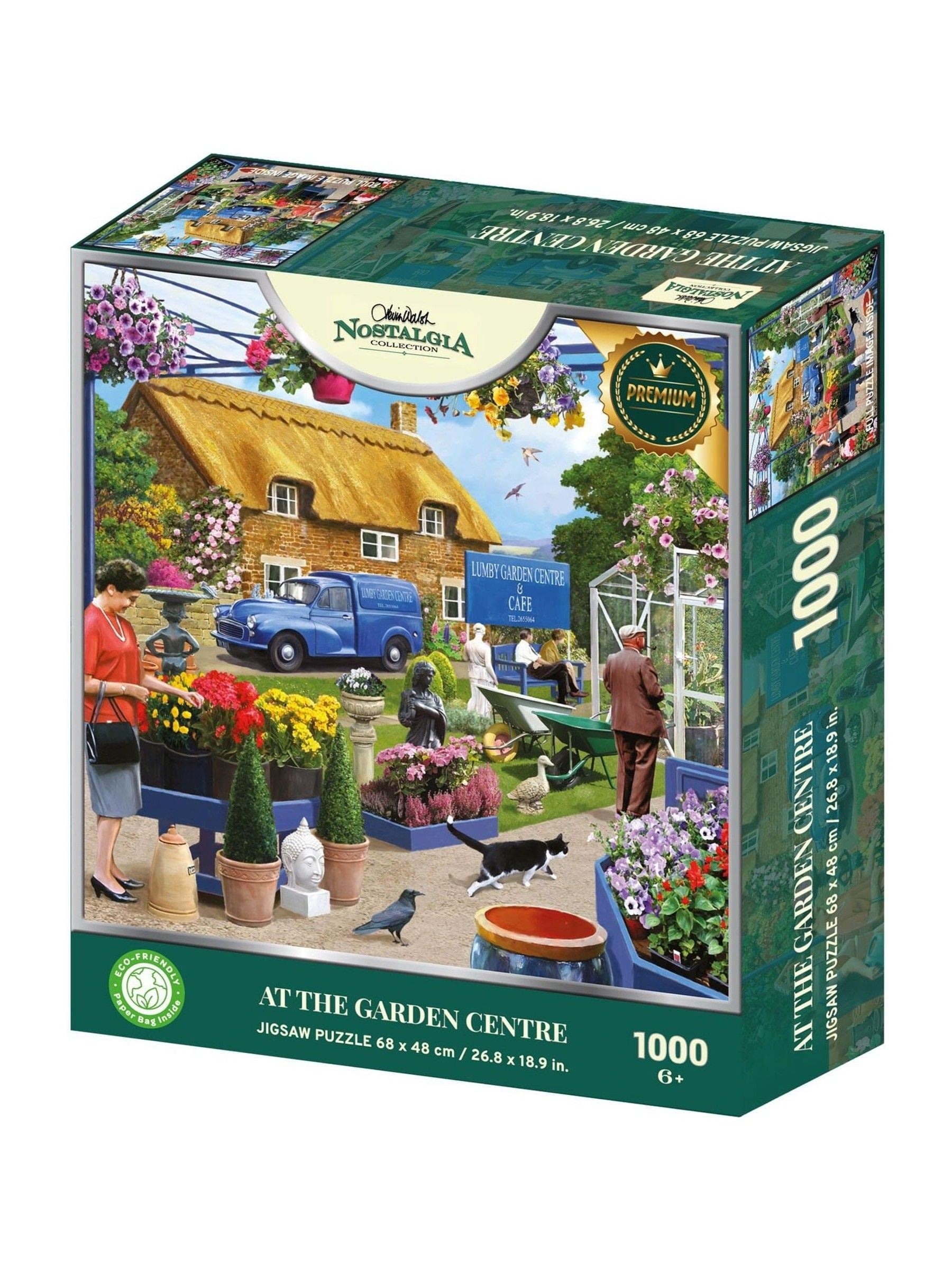Kidikraft nostalgic garden centre 1000 piece jigsaw puzzle, imported from the UK