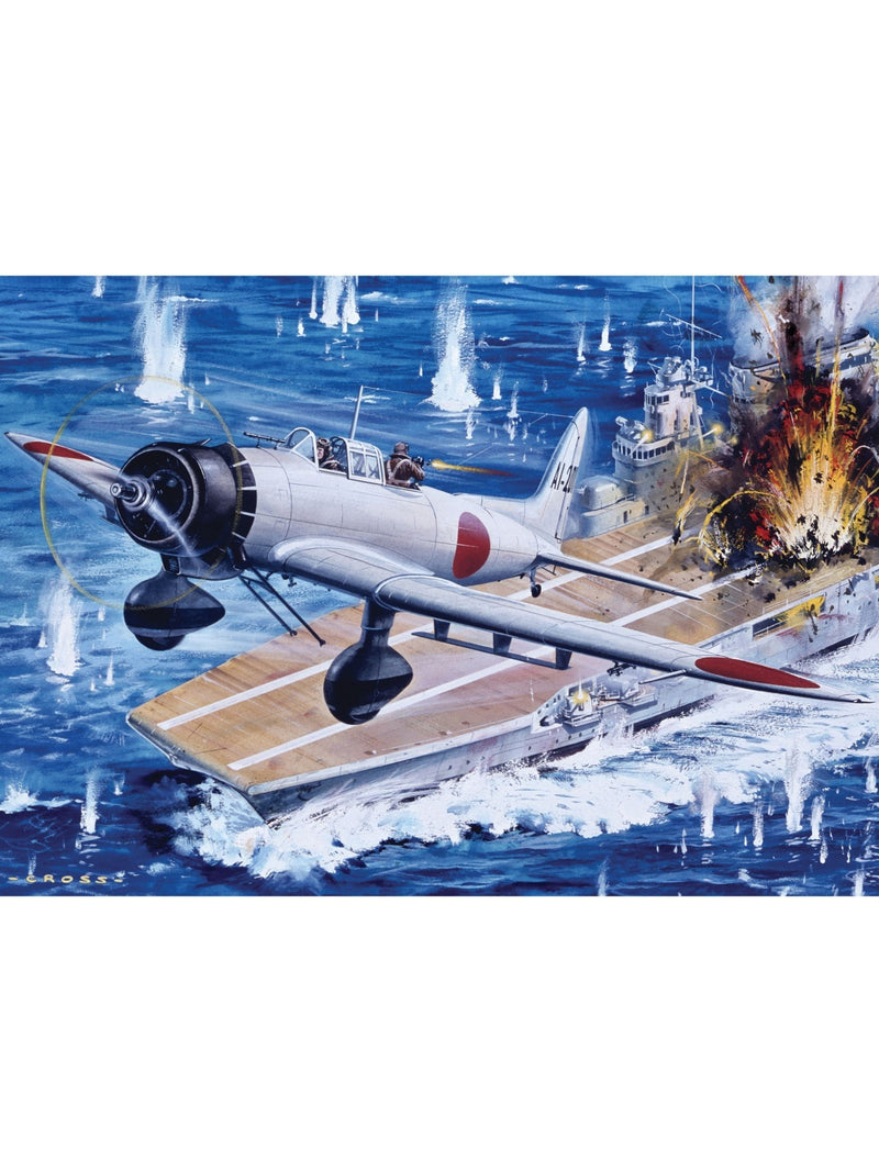 Airfix Aichi D3A1 Val 1000 piece jigsaw puzzle - British product