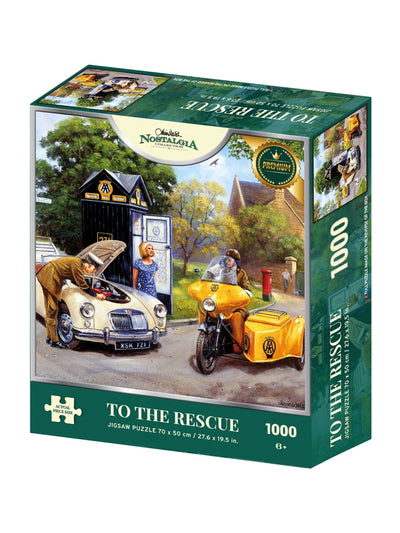 Next Kidikraft Nostalgia Collection To The Rescue 1000 Piece Jigsaw Puzzle- Buy online at McGrocer