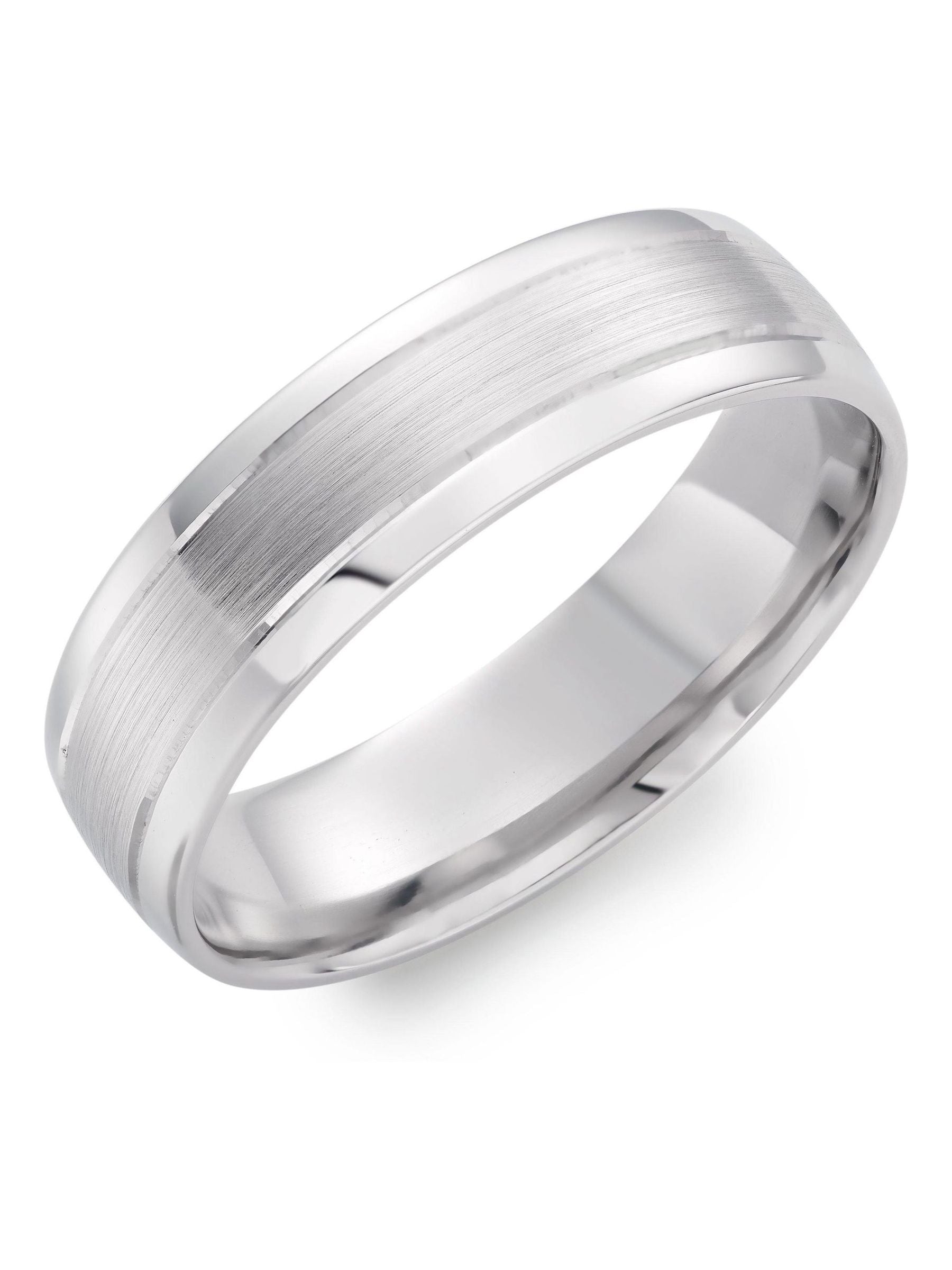Beaverbrooks Platinum 6mm wedding ring, imported from the UK