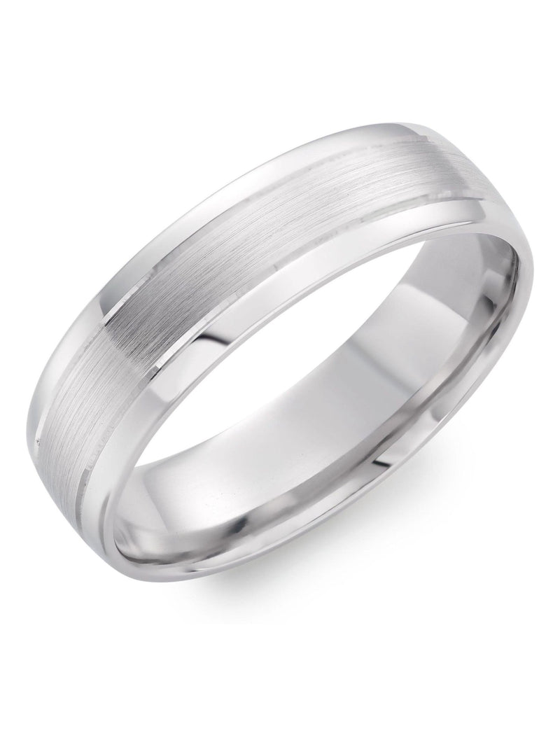 Beaverbrooks Platinum 6mm wedding ring, imported from the UK