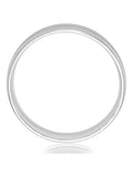 Beaverbrooks Platinum 6mm wedding ring, imported from the UK