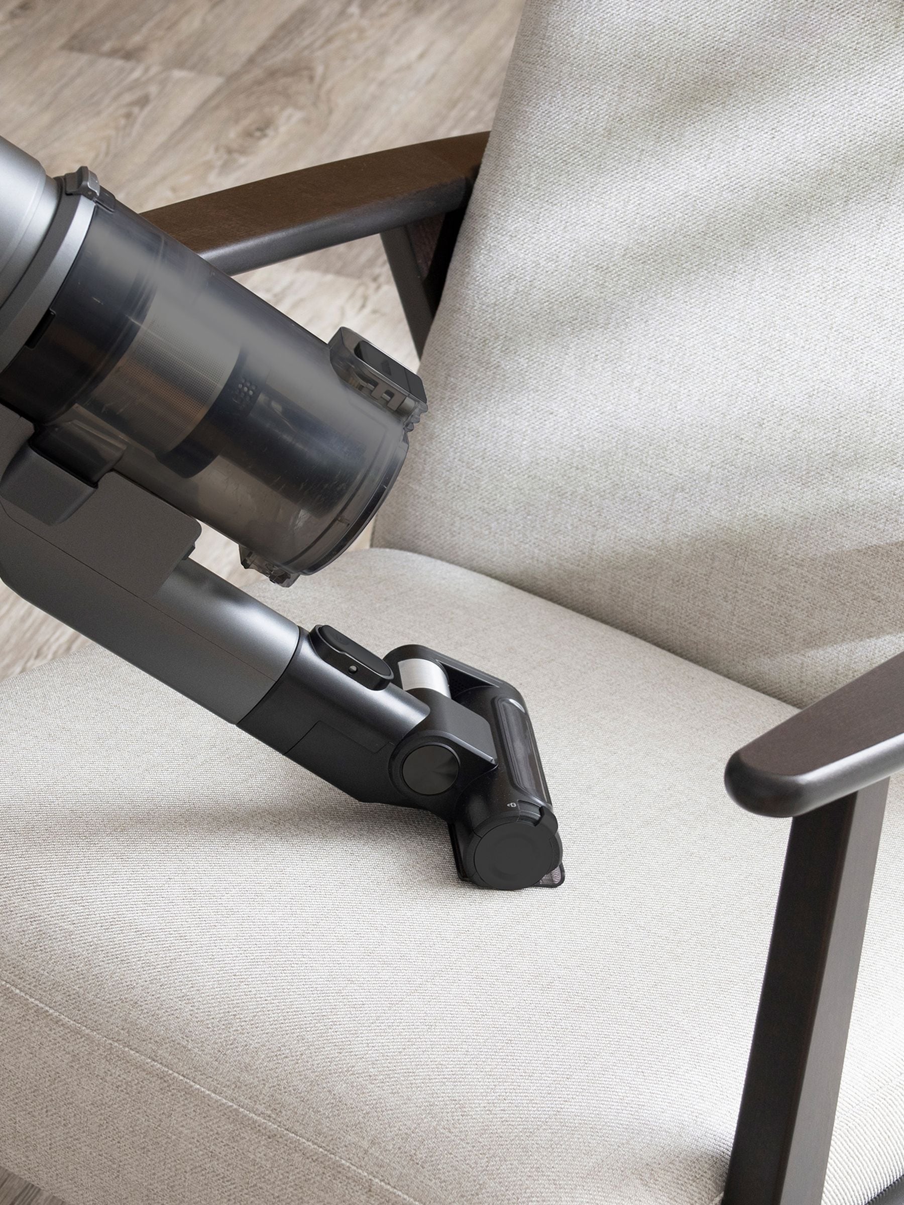 Electrolux grey rechargeable stick vacuum with station, UK version