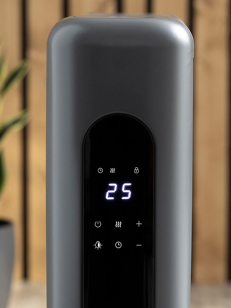 Electrolux Grey 2500W Digital Oil Heater, imported from the UK