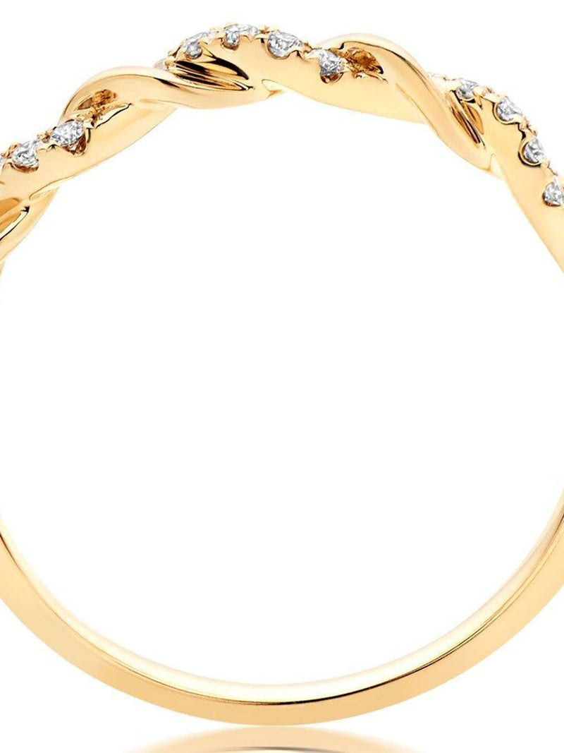 Beaverbrooks 18ct gold diamond wedding ring 2mm (British brand)