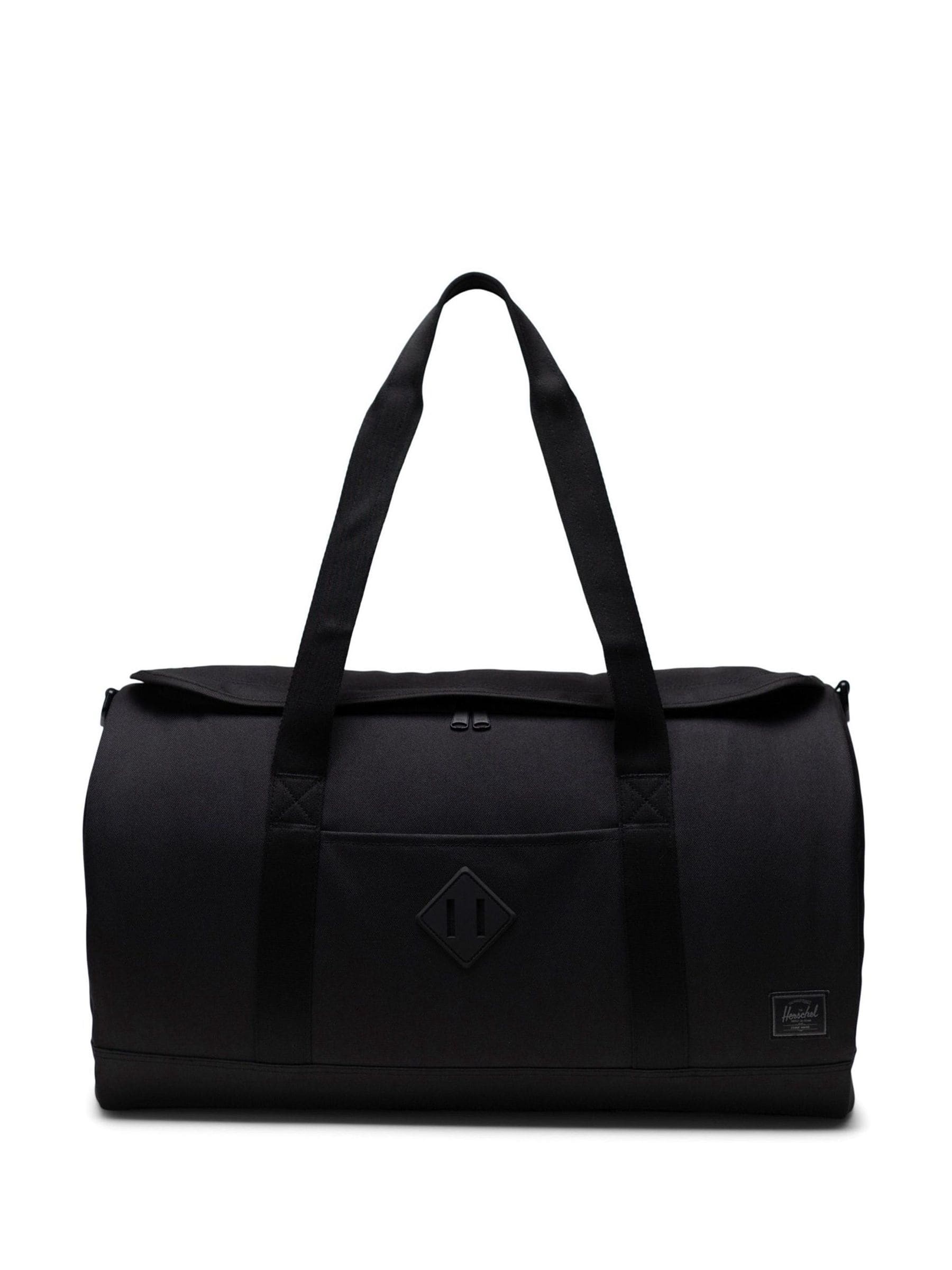 Herschel black Heritage duffle bag, UK version