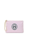 Victoria's Secret Pink Iconic Stripe Terry large zip pouch (British brand)