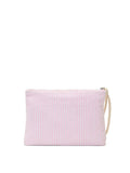 Victoria's Secret Pink Iconic Stripe Terry large zip pouch (British brand)