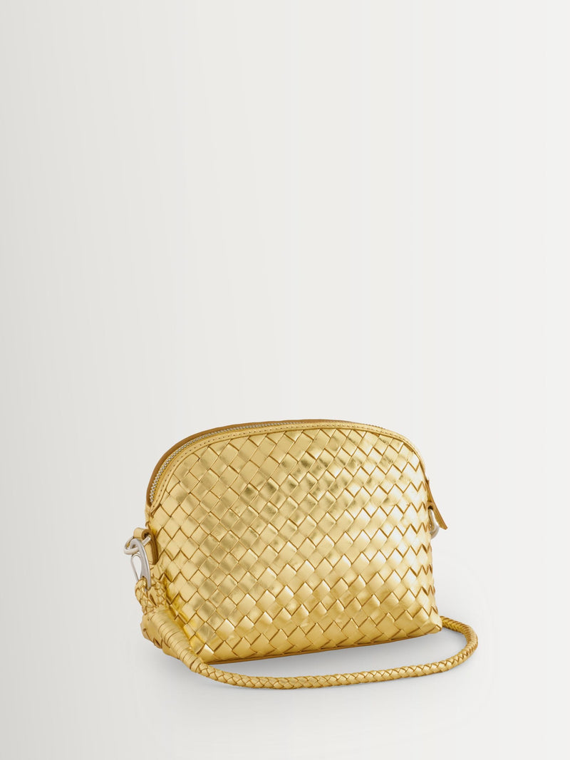 Dragon Diffusion Gold Chunky Fellini Pochette Bag