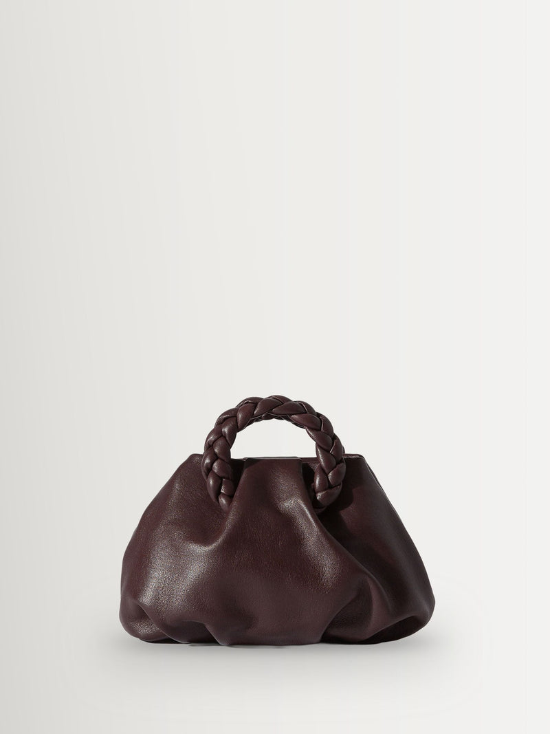 Hereu Studio Bombon top handle cross-body bag brown (British brand)