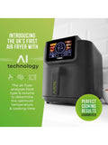 Tower AirX Grey Single Basket Air Fryer 8L (British brand)