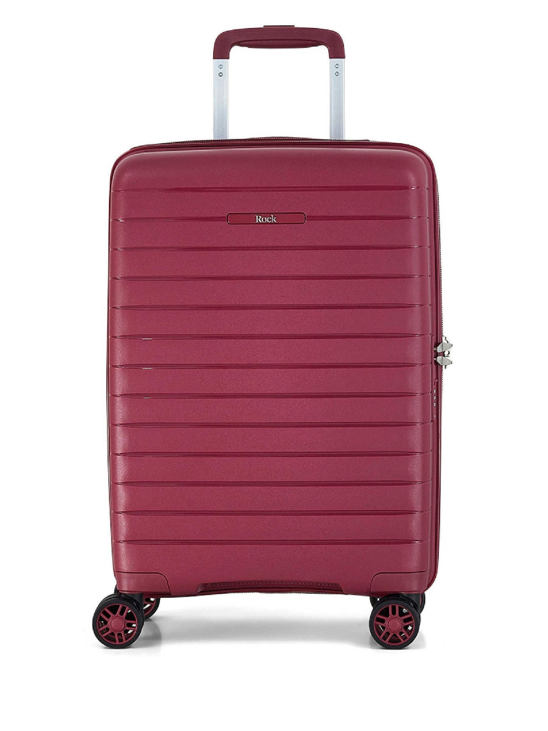 Rock Luggage Burgundy Palma Cabin Suitcase