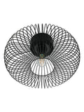 Nordlux Beroni black ceiling light 40cm - British product