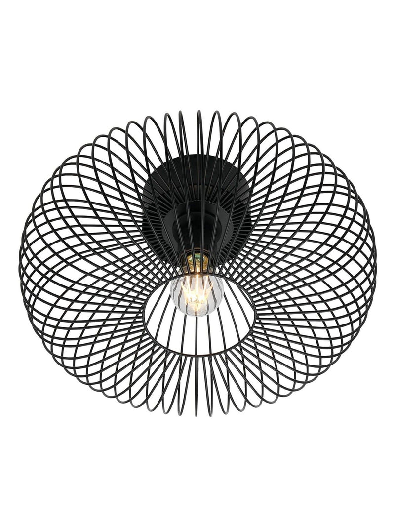 Nordlux Beroni black ceiling light 40cm - British product
