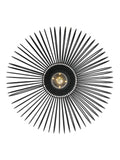 Nordlux Beroni black ceiling light 40cm - British product