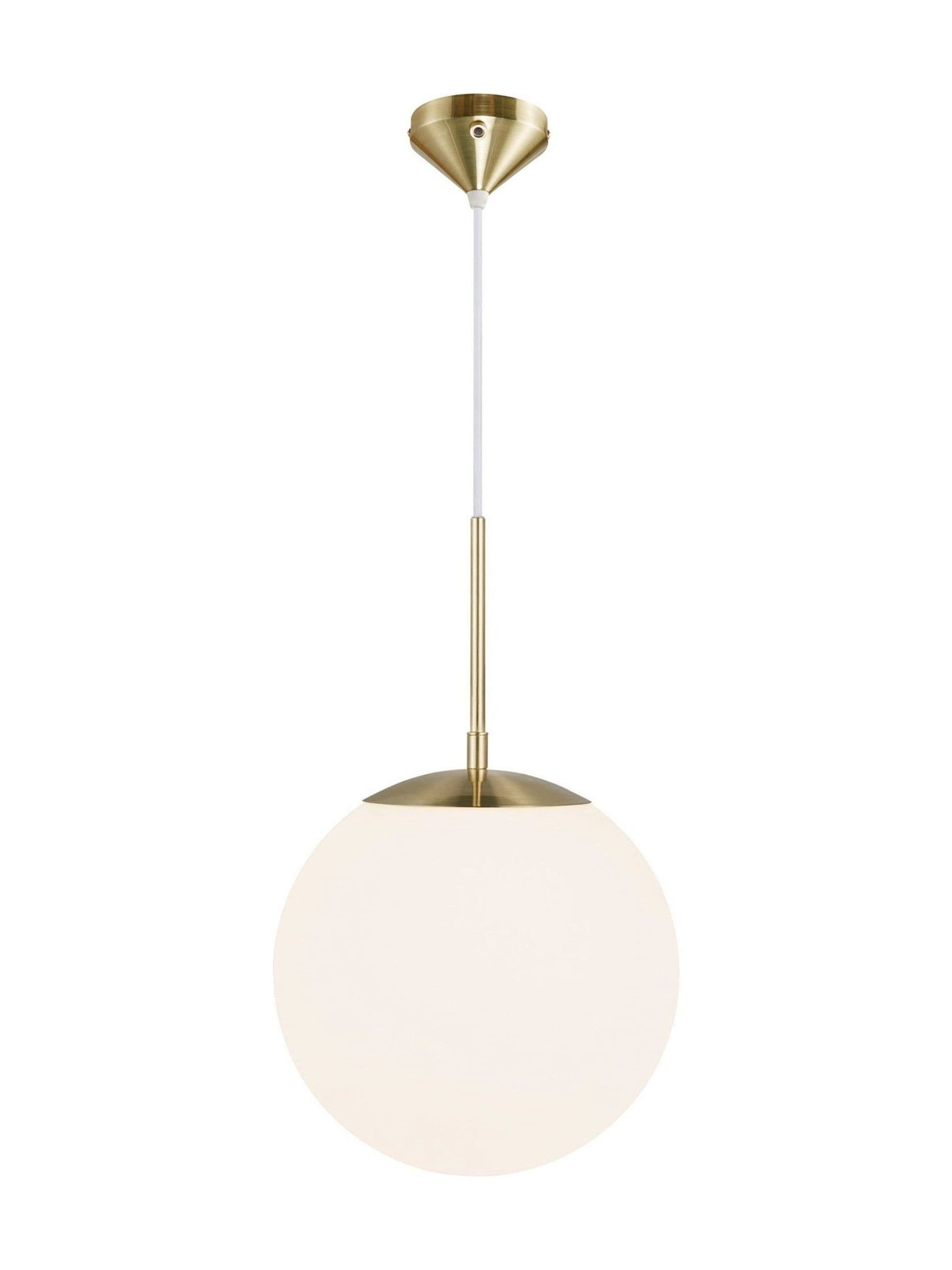 Nordlux Brass Grant pendant light 40cm, imported from the UK