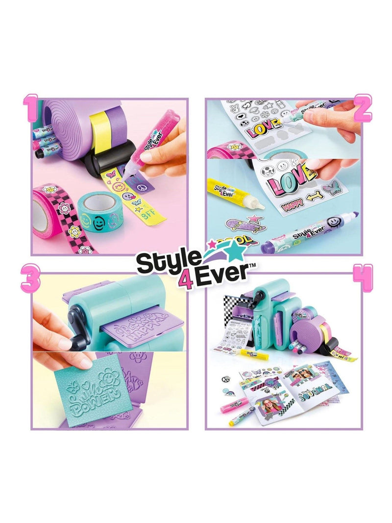 Canal Toys 3-in-1 scrapbook station with accessories, imported from the UK