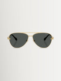 Versace gold pilot sunglasses (British brand)