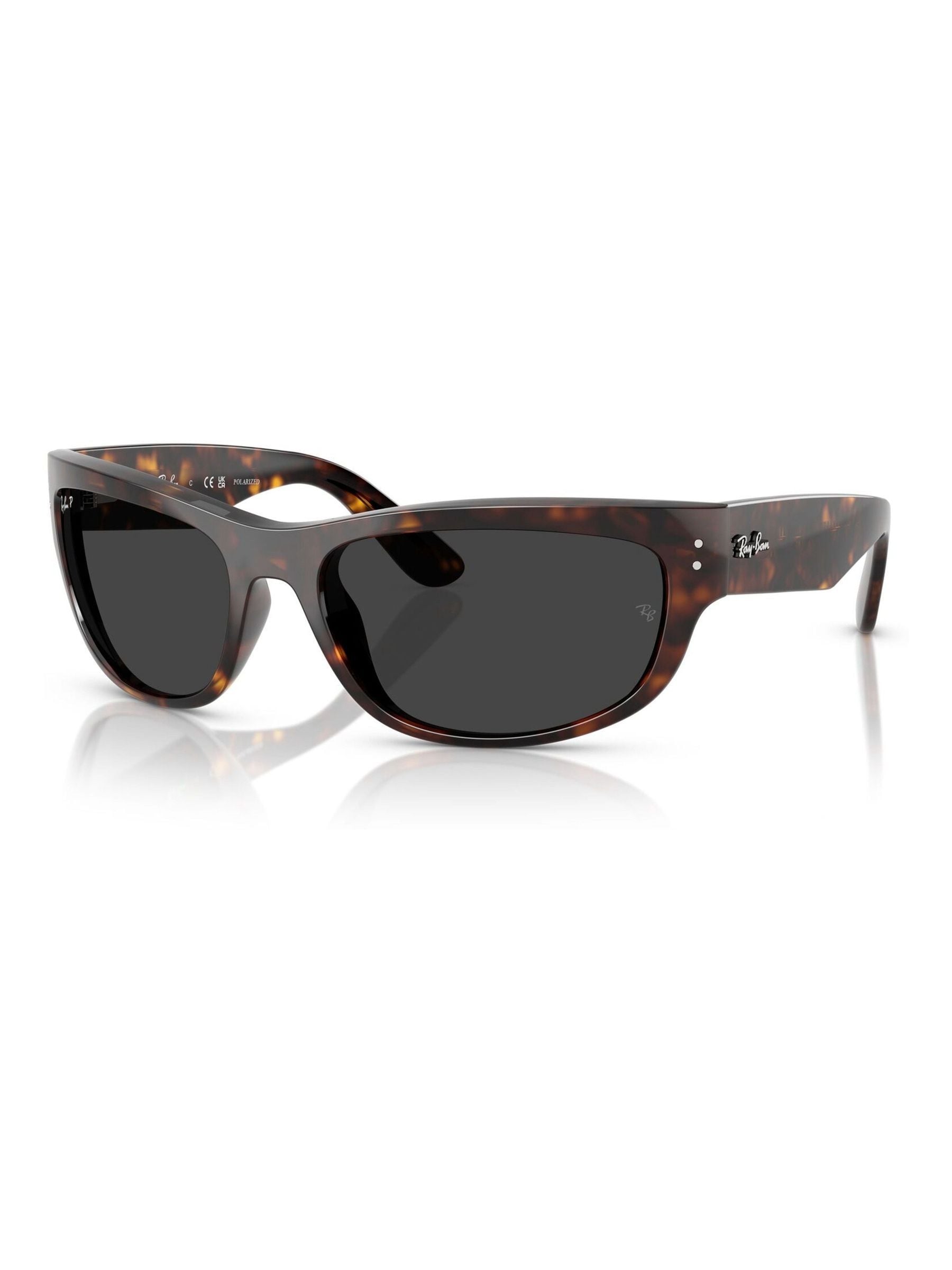 Ray-Ban Mega Balorama pillow sunglasses with havana frames - British product