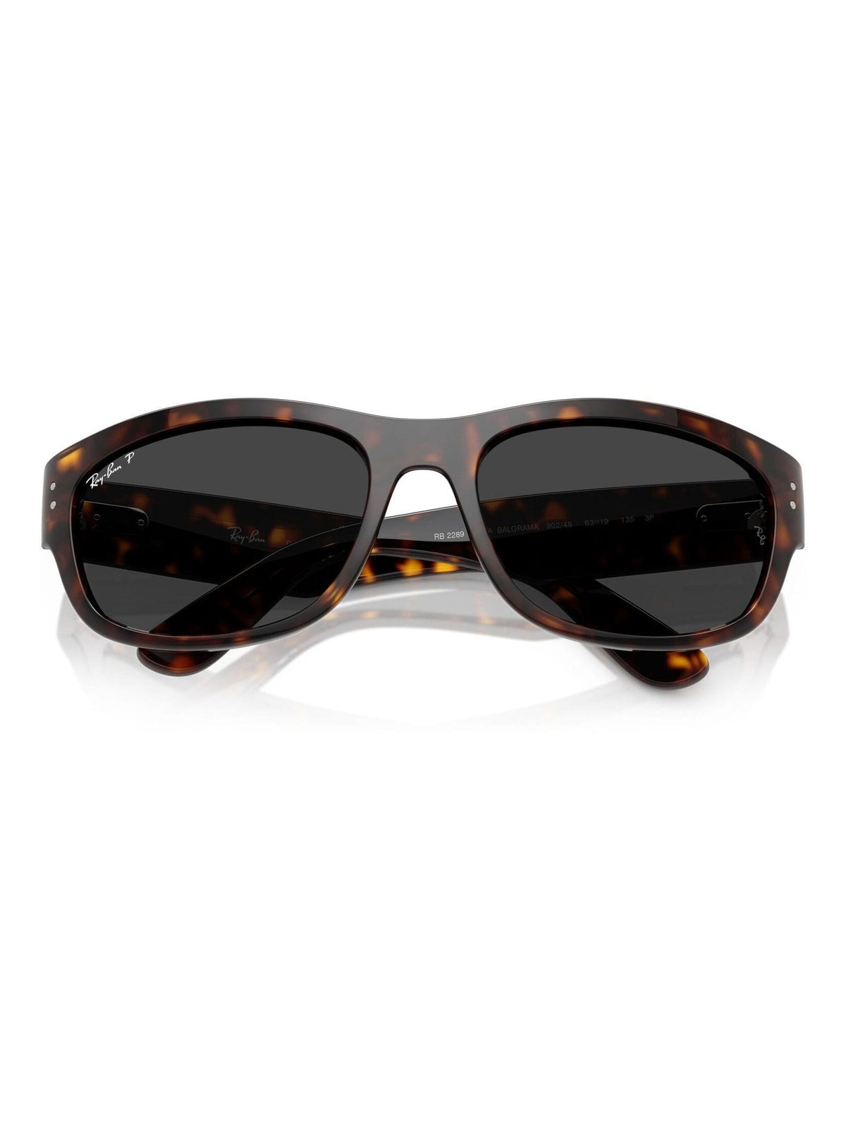 Ray-Ban Mega Balorama pillow sunglasses with havana frames - British product
