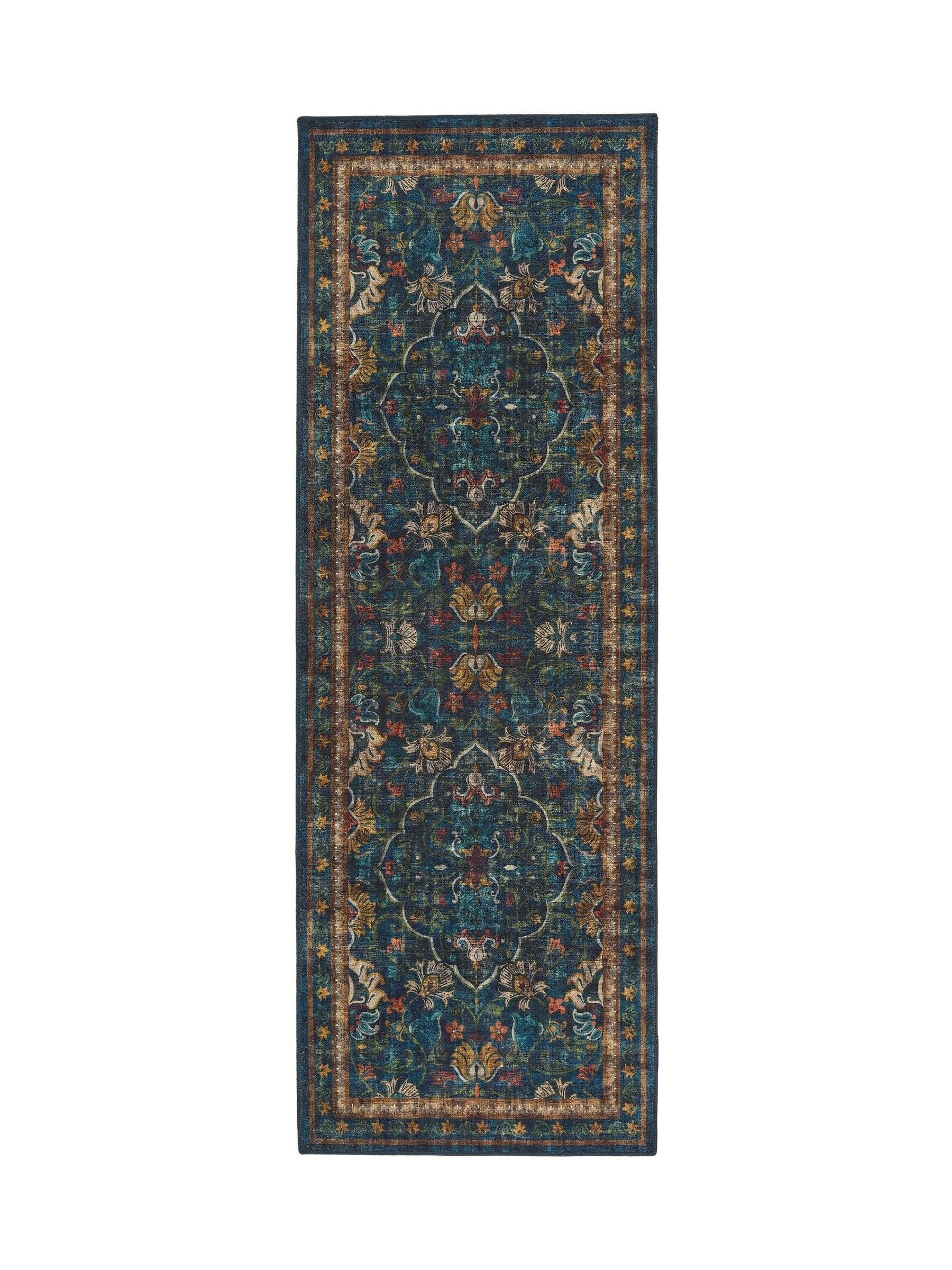 Hug Rug Midnight Paisley runner 75x220cm - British product