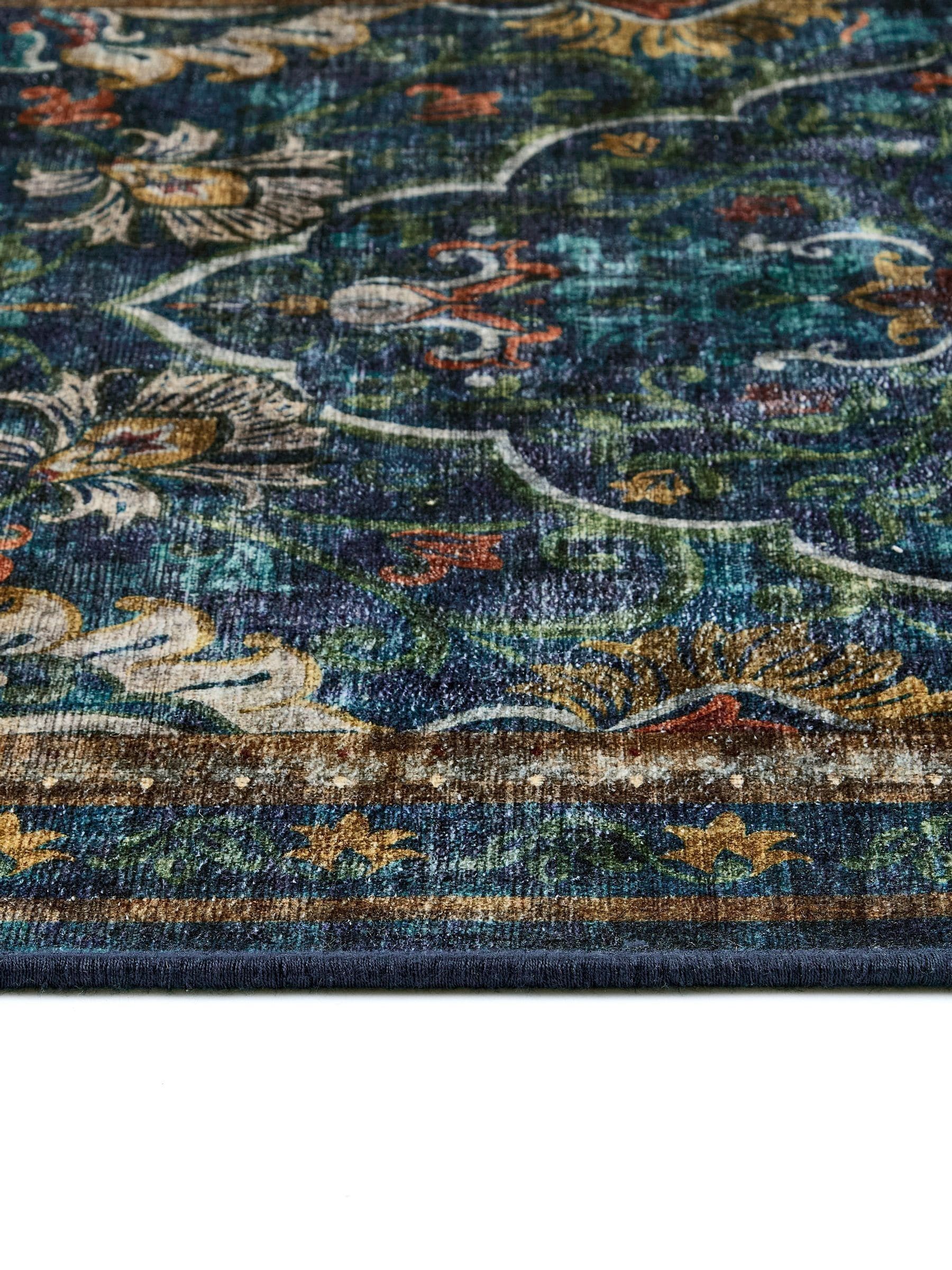 Hug Rug Midnight Paisley runner 75x220cm - British product
