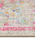 Hug Rug beige pink washable rug 160x230cm (British brand)