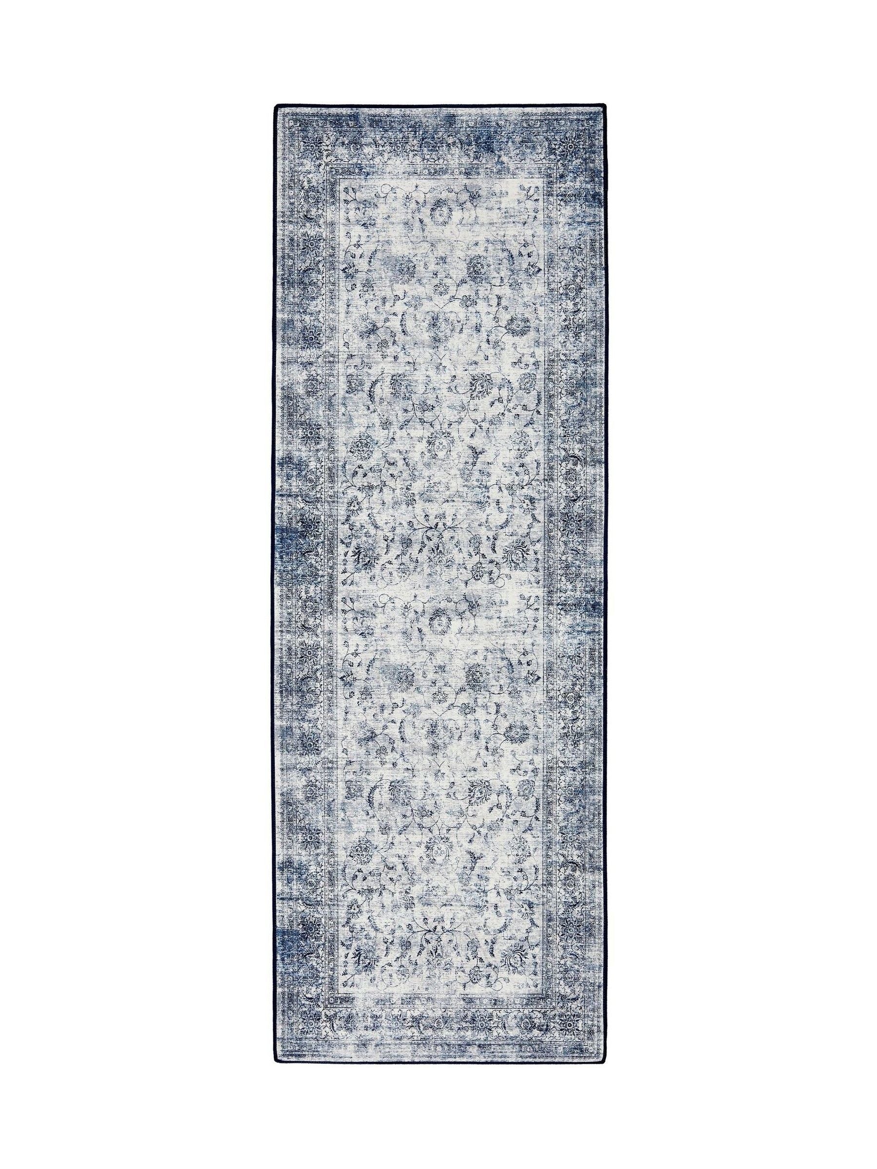 Hug Rug Navy Blue runner 75x220 cm, imported from the UK