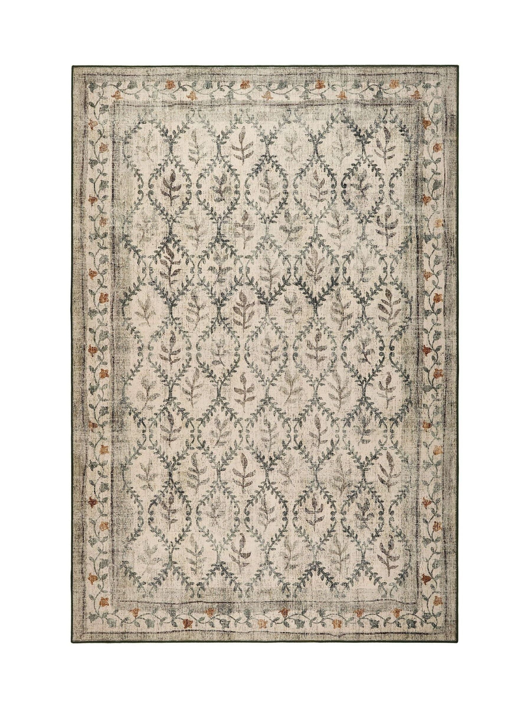 Hug Rug English Garden washable rug, UK version