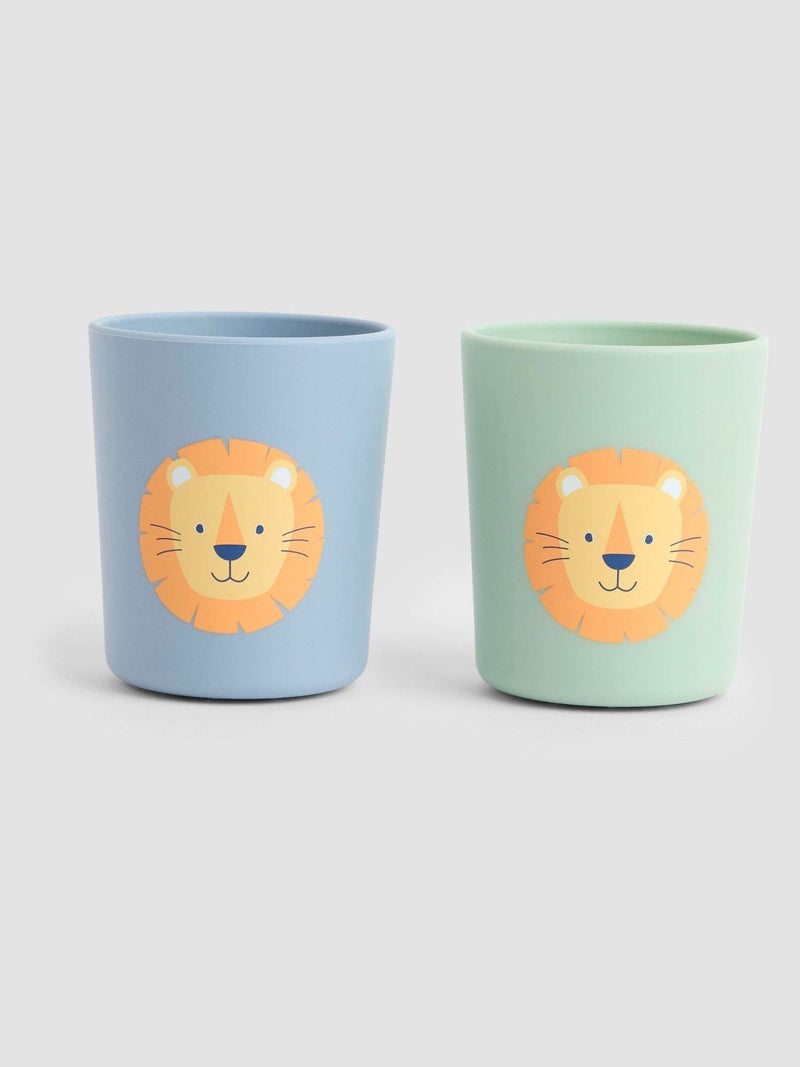 JoJo Maman Bébé Apples 2-Pack Silicone Toddler Cups