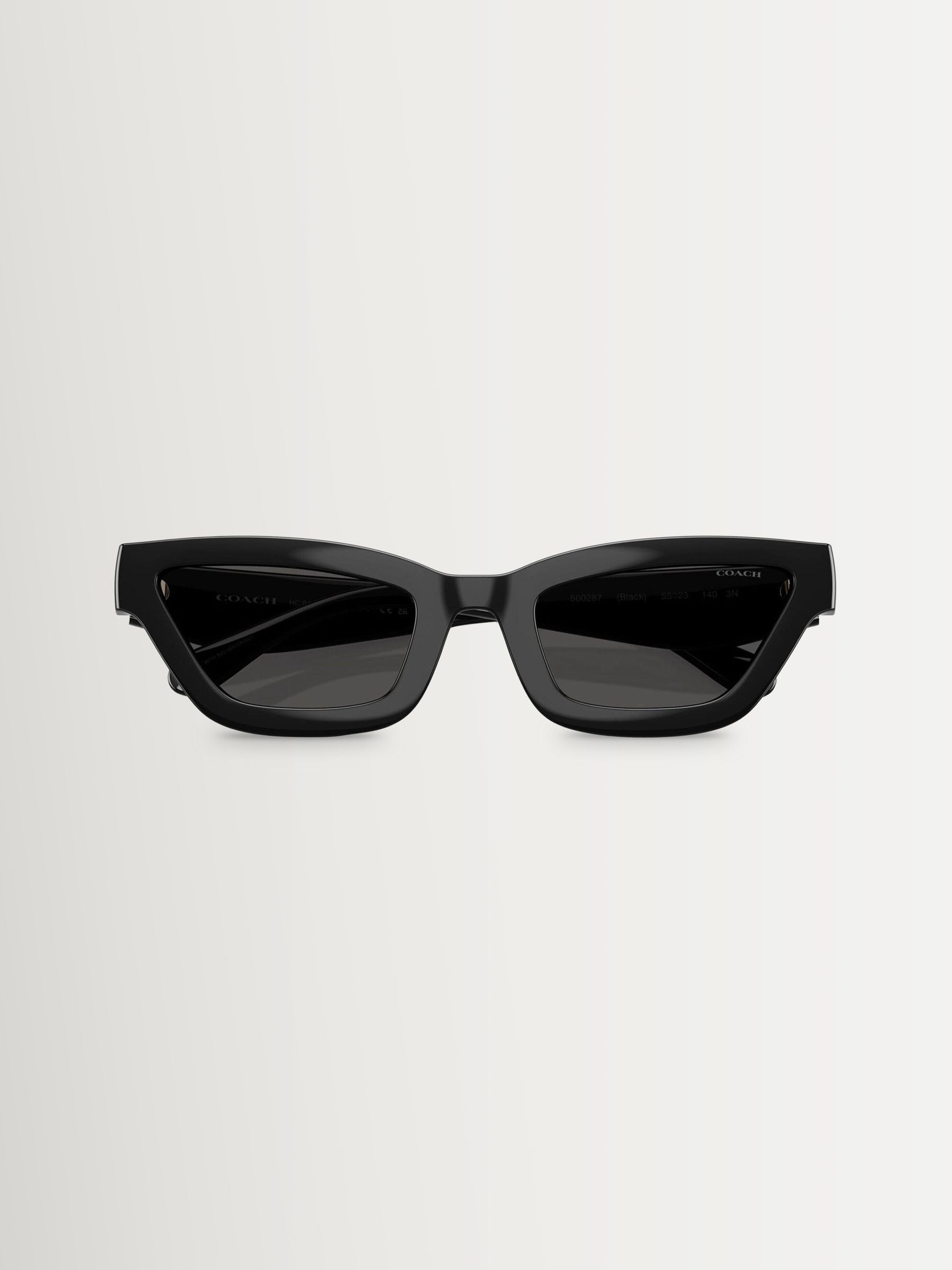 Coach black rectangle sunglasses, UK version