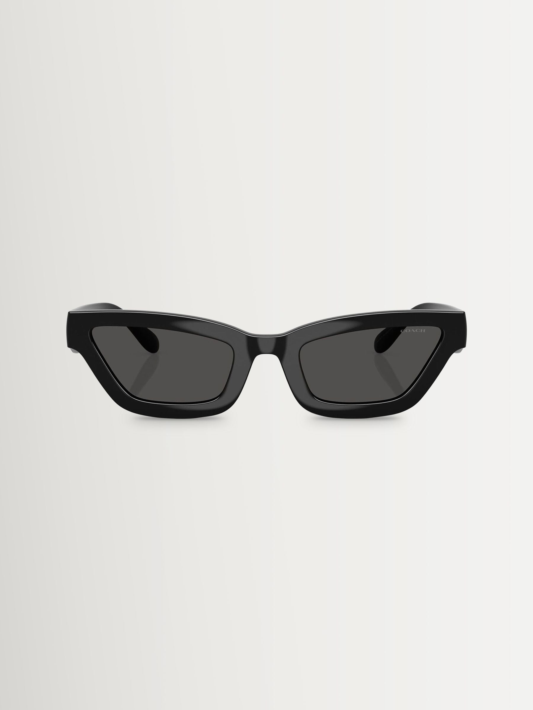 Coach black rectangle sunglasses, UK version