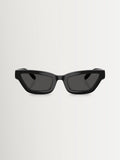 Coach black rectangle sunglasses, UK version