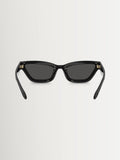 Coach black rectangle sunglasses, UK version