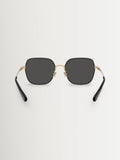 COACH gold irregular sunglasses metal frame - British product