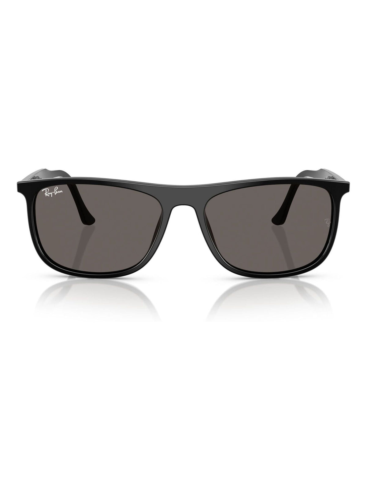Ray-Ban black rectangle sunglasses polished acetate frame imported from the UK