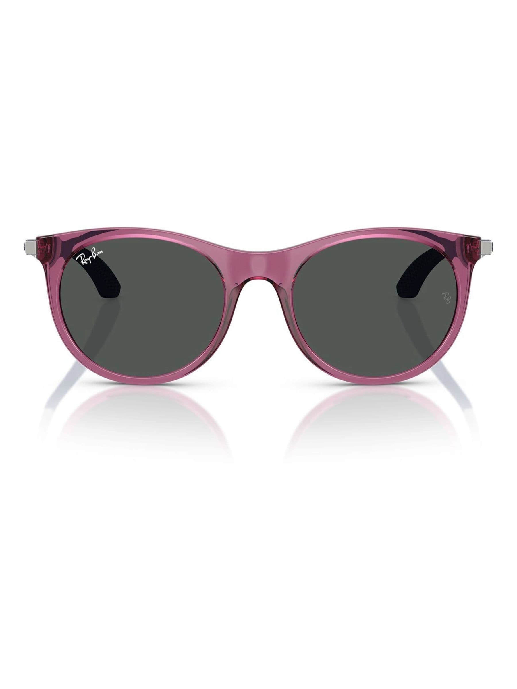Ray-Ban Phantos sunglasses purple transparent violet frame (British brand)