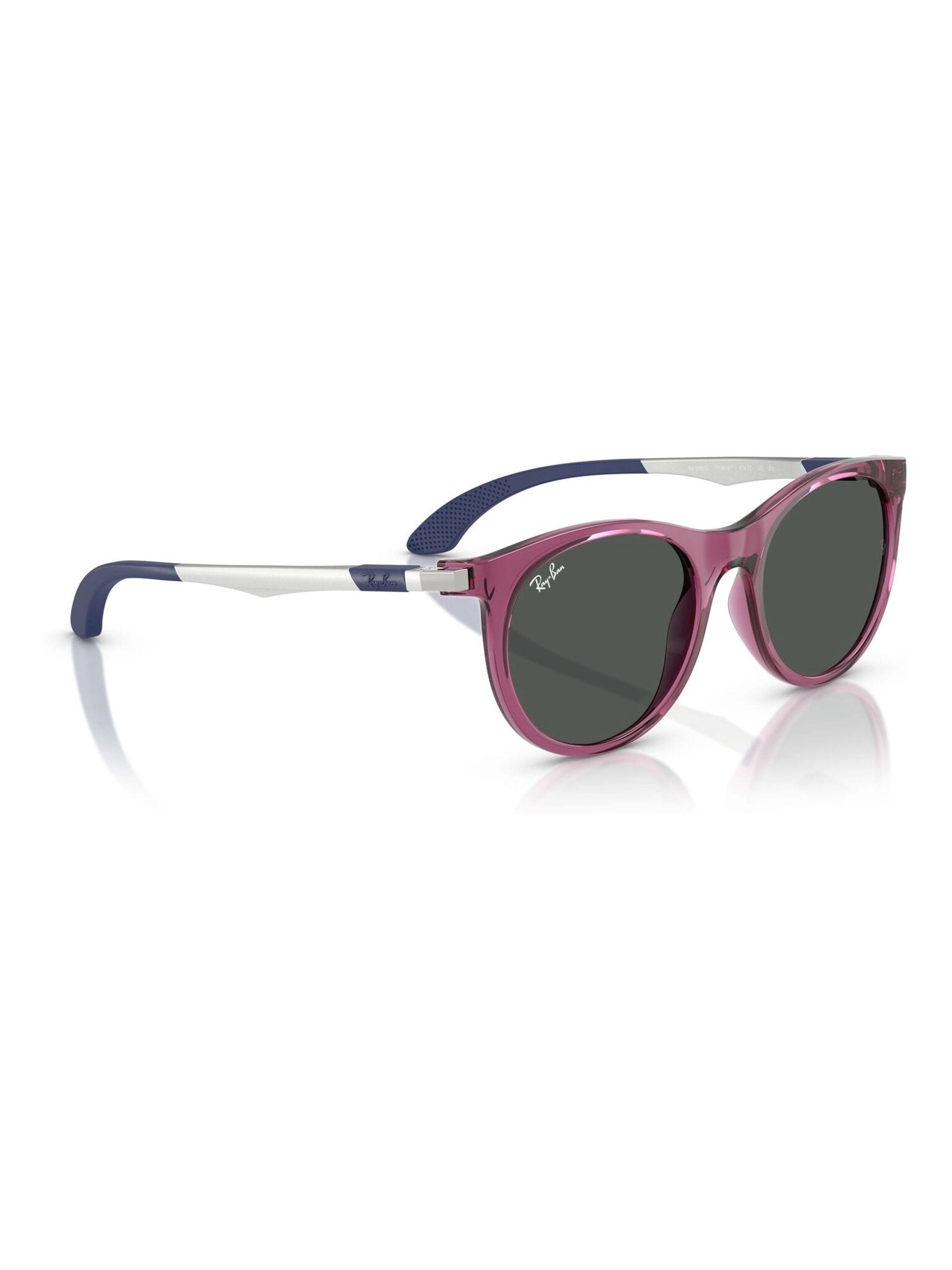 Ray-Ban Phantos sunglasses purple transparent violet frame (British brand)