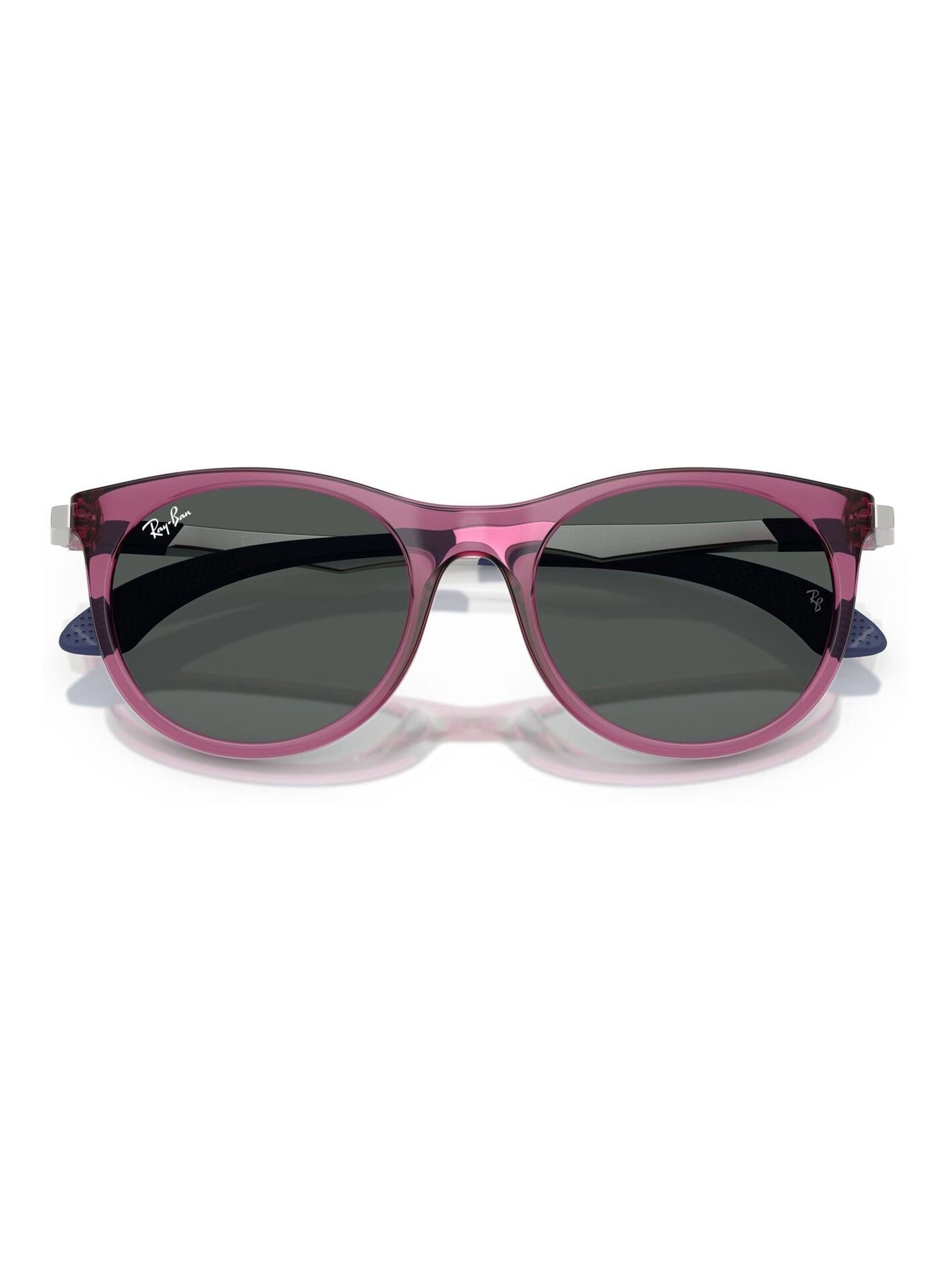 Ray-Ban Phantos sunglasses purple transparent violet frame (British brand)
