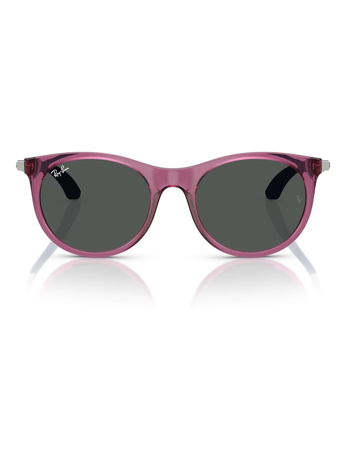 Ray-Ban Phantos sunglasses purple transparent violet frame (British brand)