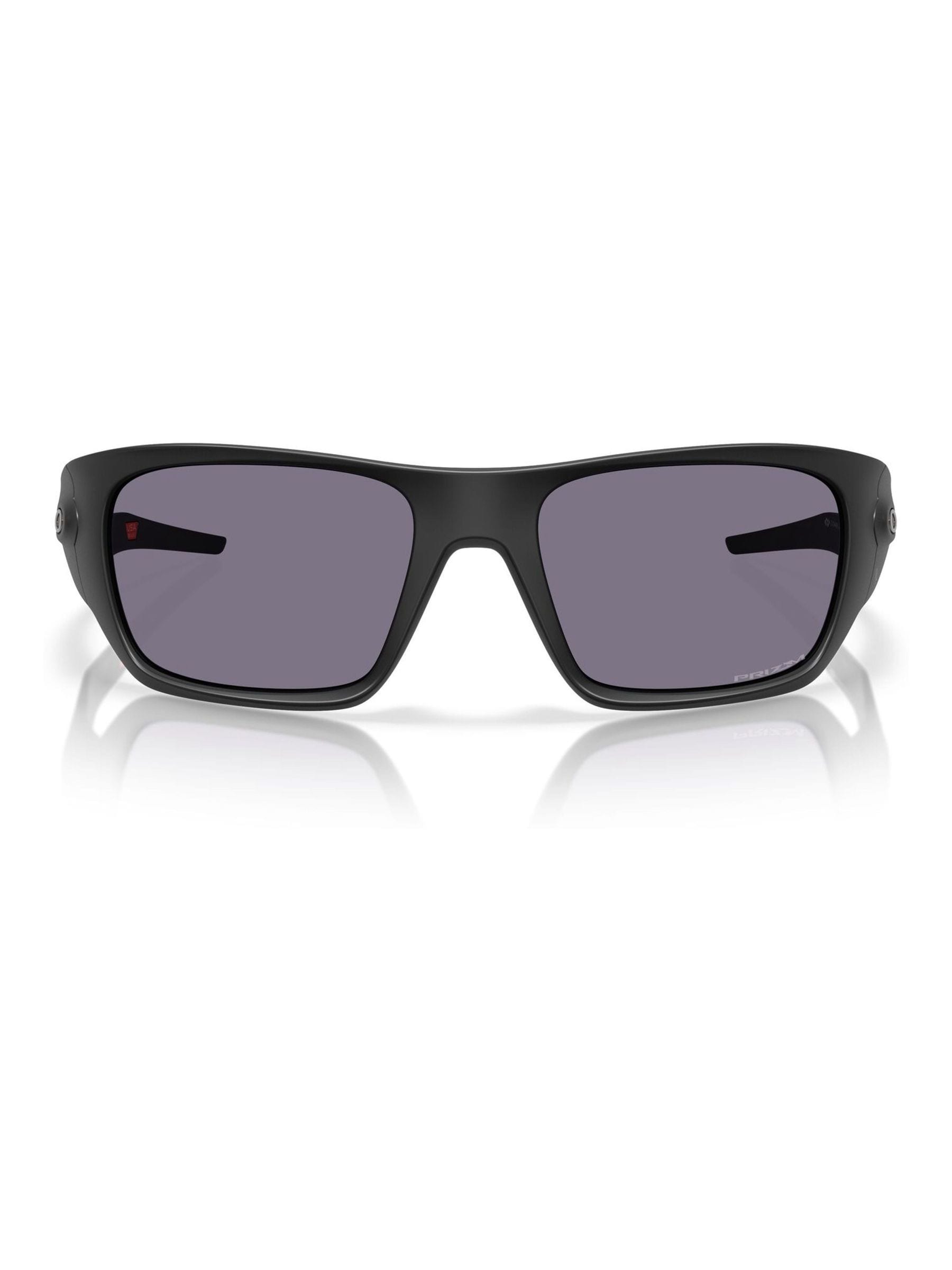 Oakley Masseter black rectangle sunglasses (British brand)