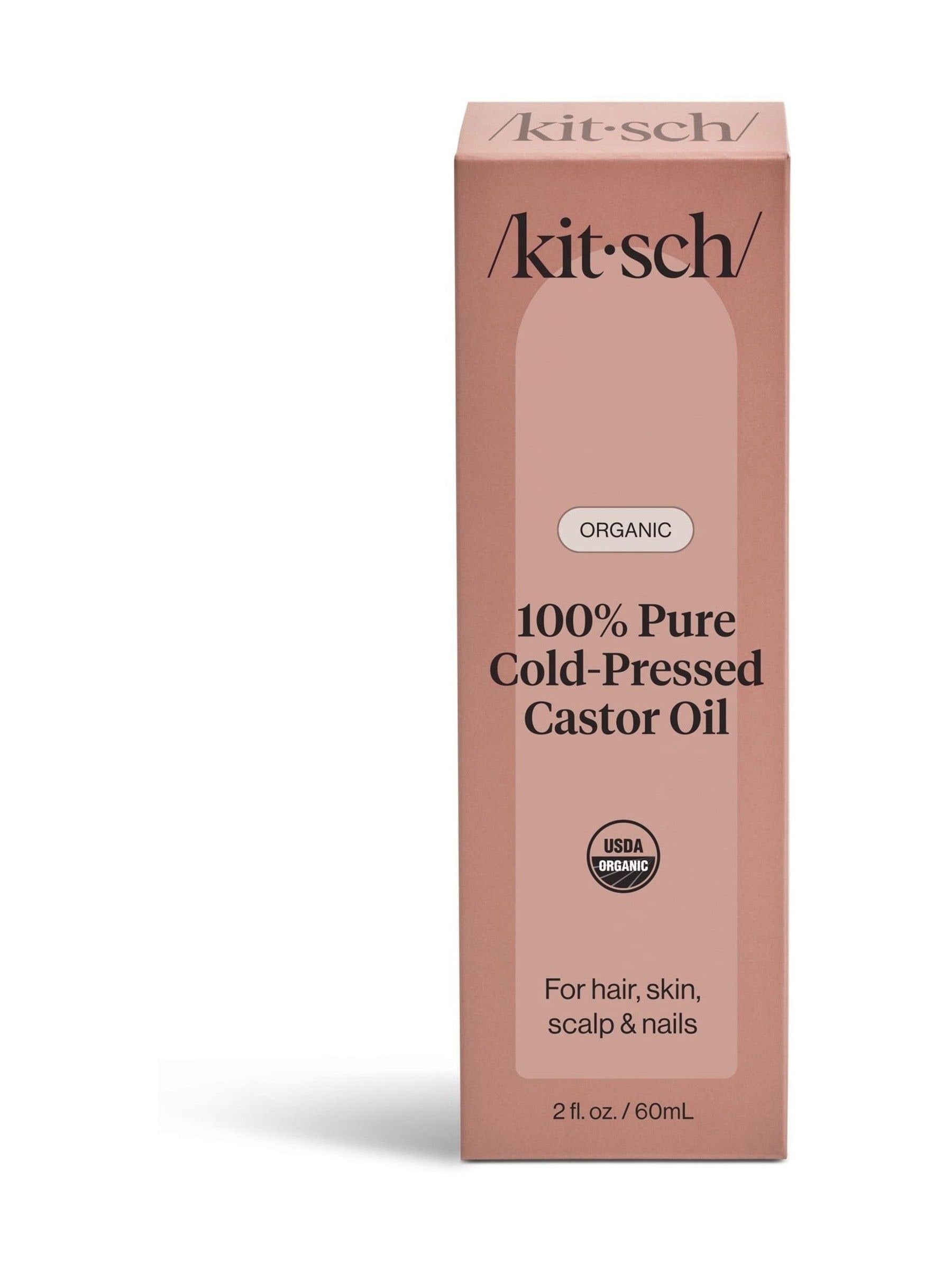 Kitsch castor oil 60ml, imported from the UK