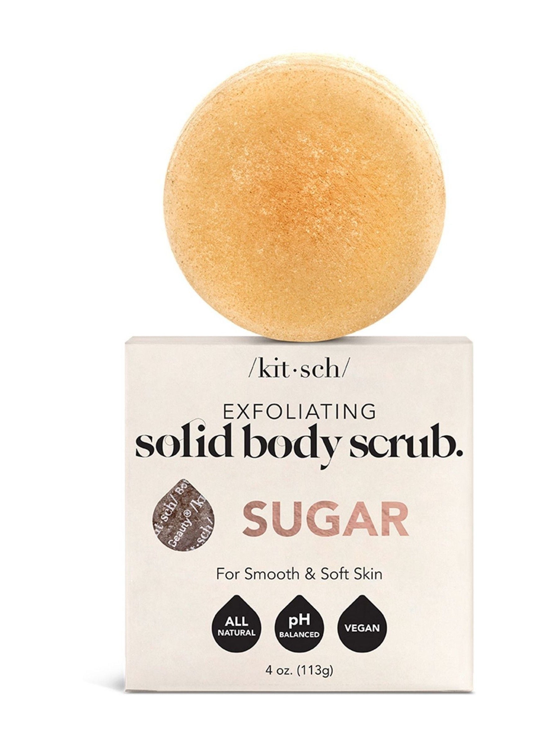 Kitsch Sugar Exfoliating Solid Body Scrub Bar