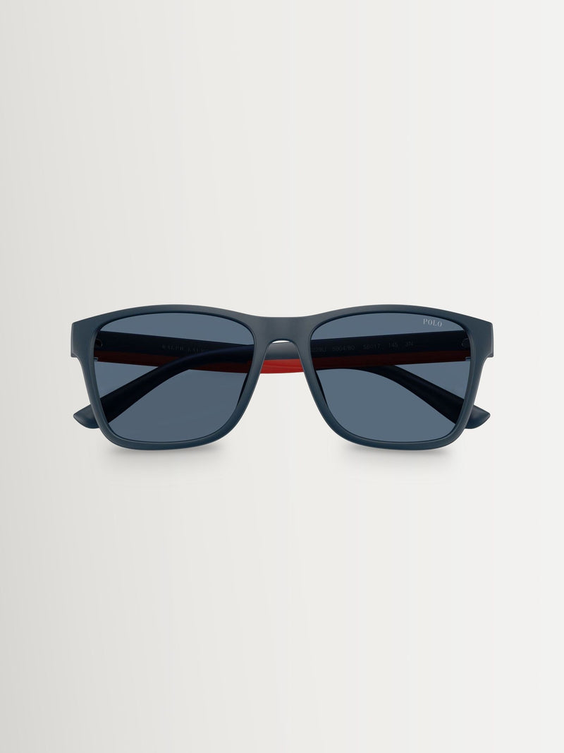 Ralph Lauren square sunglasses dark blue lenses - British product